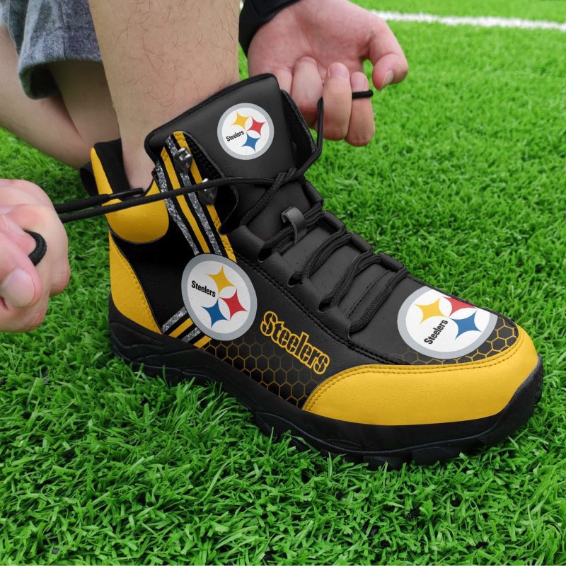 Pittsburgh Steelers Hiking Shoes Waterproof Trekking Sneakers AHK1057