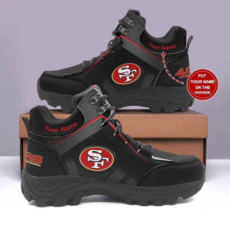 San Francisco 49ers Hiking Personalized Shoes Waterproof Trekking Sneakers AHK1016