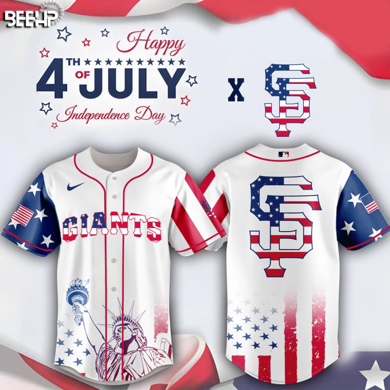 San Francisco Giants Special Independence Day 2025 Baseball Jersey
