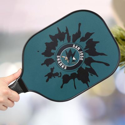 San Jose Sharks Personalized Pickleball Paddle