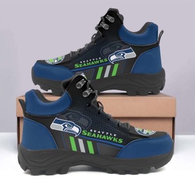 Seattle Seahawks Hiking Shoes Waterproof Trekking Sneakers AHK1007