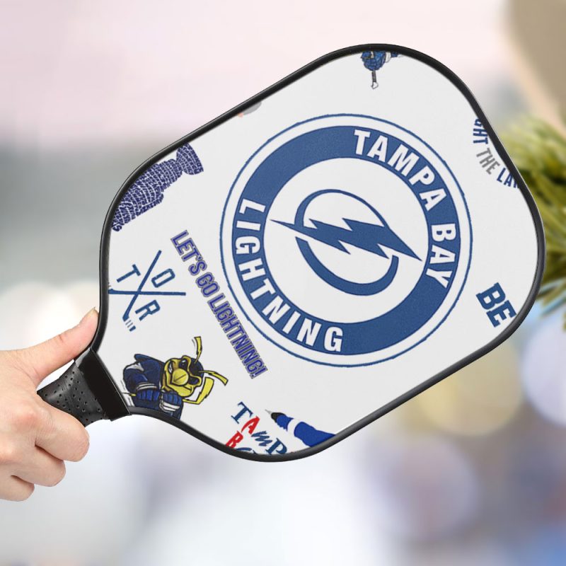 Tampa Bay Lightning Personalized Pickleball Paddle