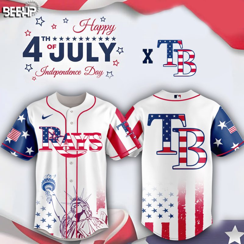 Tampa Bay Rays Special Independence Day 2025 Baseball Jersey
