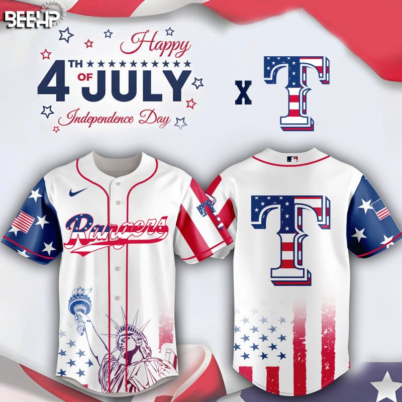 Texas Rangers Special Independence Day 2025 Baseball Jersey