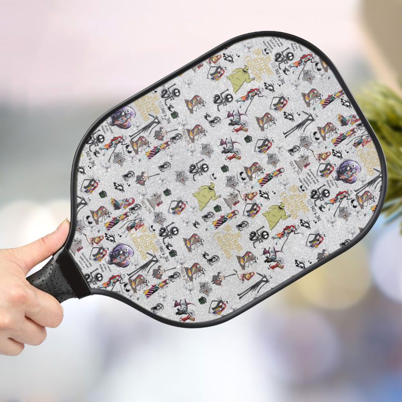 The Nightmare Before Christmas Personalized Pickleball Paddle