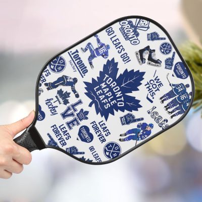 Toronto Maple Leafs Personalized Pickleball Paddle