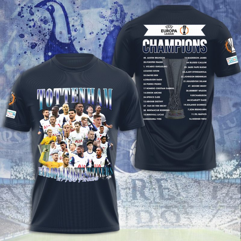 Tottenham Hotspur FC Performance Champion 2025 Unisex Performance T-Shirt GNS1112