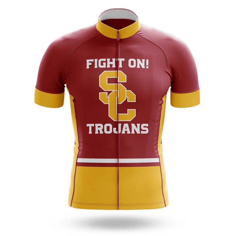 Trojans Fight On - Cycling Jersey For Men/Women