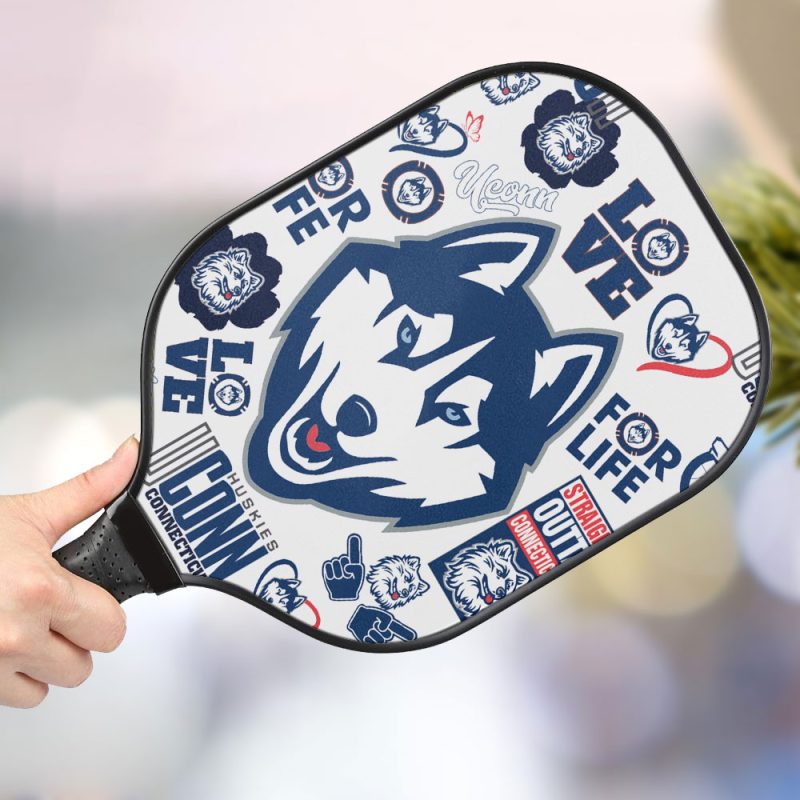 UConn Huskies Personalized Pickleball Paddle