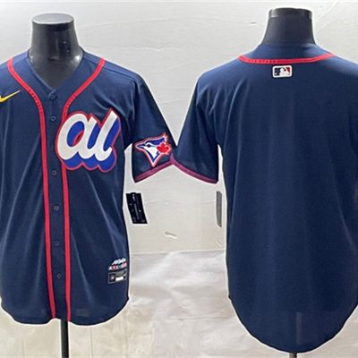 American League Toronto Blue Jays Blank Navy 2025 All-Star Edition Limited Stitched Baseball Jersey