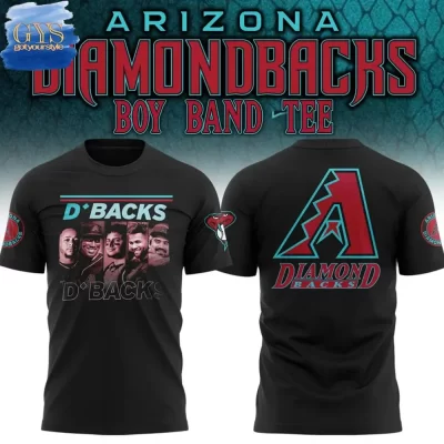 Arizona Diamondbacks Boy Band Limited Edition Unisex Performance T-Shirt