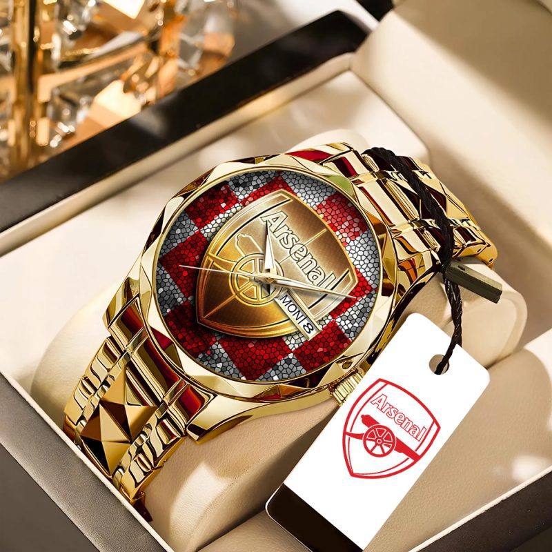 Arsenal FC Alloy Luxury Quartz Watch ALQ1010