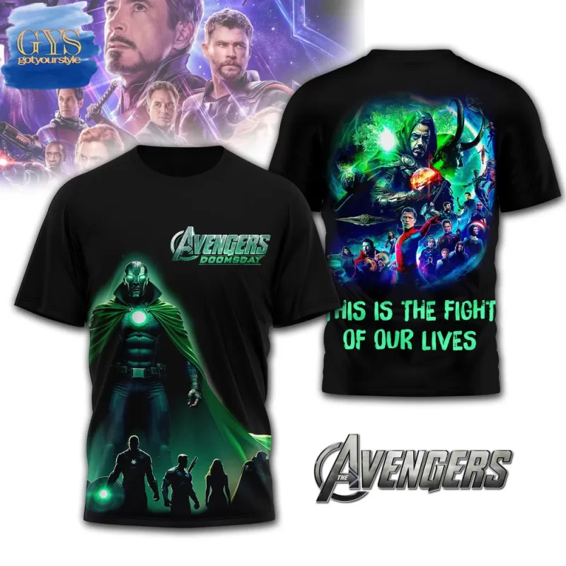 Avengers Doomsday Limited Edition Tee Shirt
