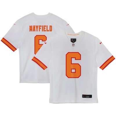 Baker Mayfield '76 Tampa Bay Buccaneers Infant  Game Jersey - White