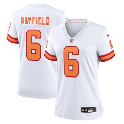 Baker Mayfield '76 Tampa Bay Buccaneers Women's  Game Jersey - White