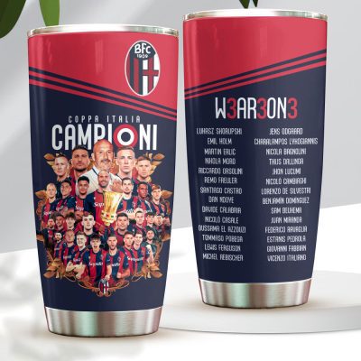 Bologna FC Stainless Steel Tumblers 20oz/30oz TBC1110