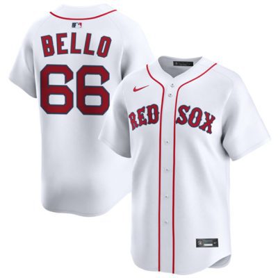 Boston Red Sox #66 Brayan Bello White 2024 Home Limited Stitched Baseball Jersey