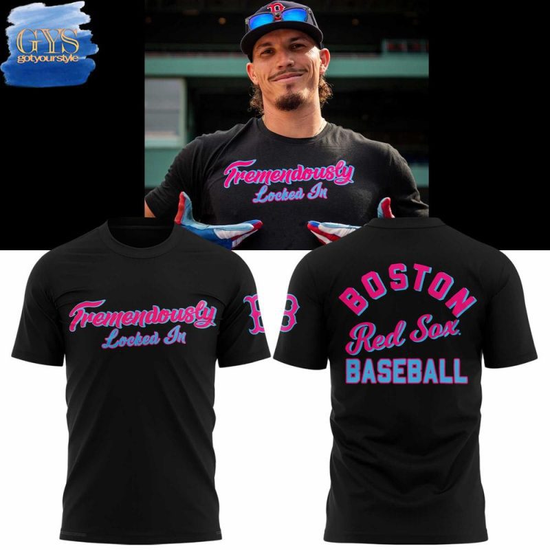 Boston Red Sox Tremendously Locked In Unisex Performance T-Shirt
