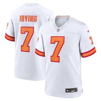 Bucky Irving '76 Tampa Bay Buccaneers  Game Jersey - White