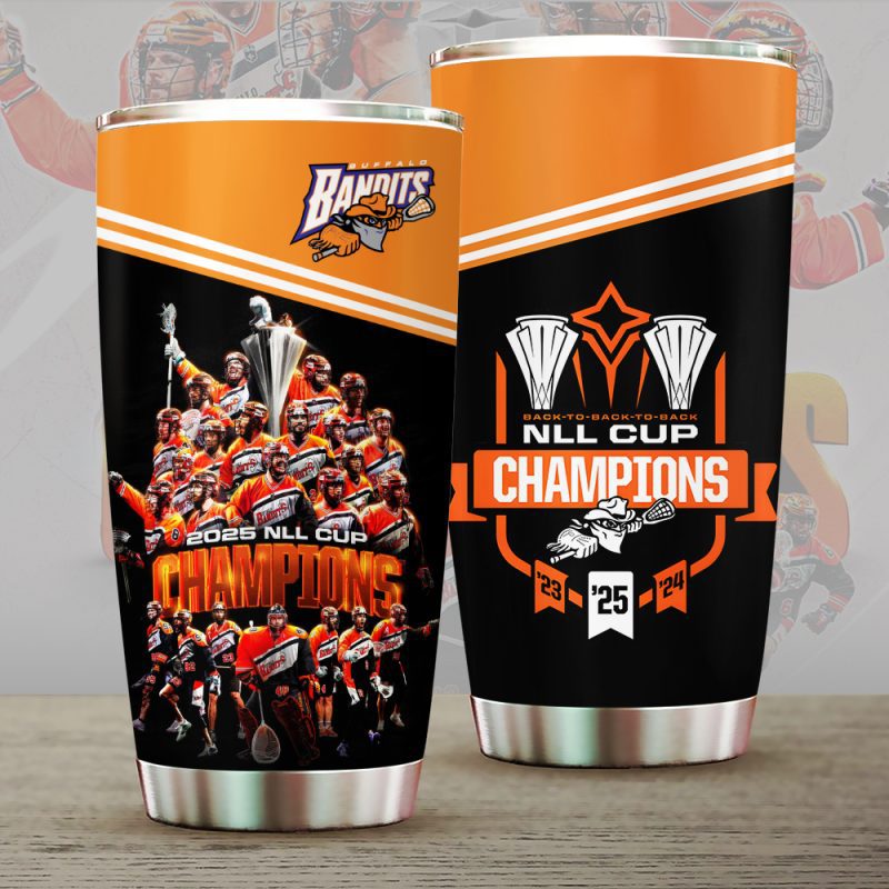 Buffalo Bandits Stainless Steel Tumblers 20oz/30oz TBC1040