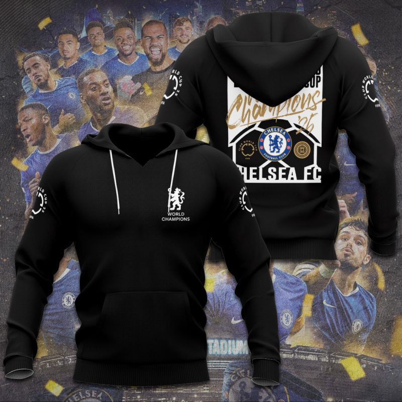 Chelsea FC Champion FIFA Club World Cup 2025 Unisex Performance Hoodie CSF1023