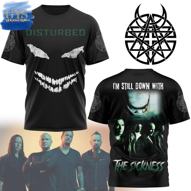 Disturbed The Sickness Limited Edition Tee Shirt