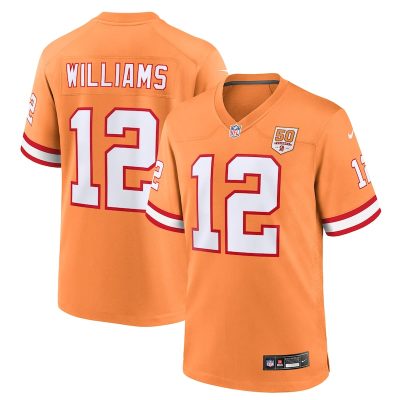 Doug Williams  Tampa Bay Buccaneers 50th Season Game Jersey - Creamsicle