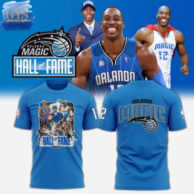 Dwight Howard Orlando Magic Hall of Fame Tee Shirt