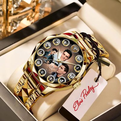 Elvis Presley Alloy Luxury Quartz Watch ALQ1000