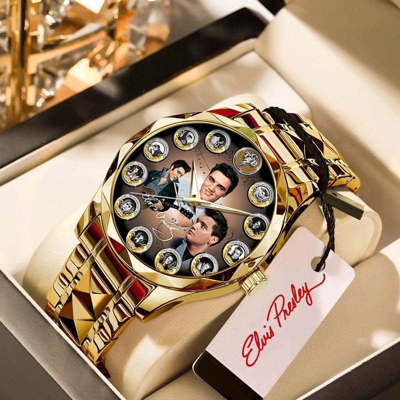 Elvis Presley Alloy Luxury Quartz Watch ALQ1000