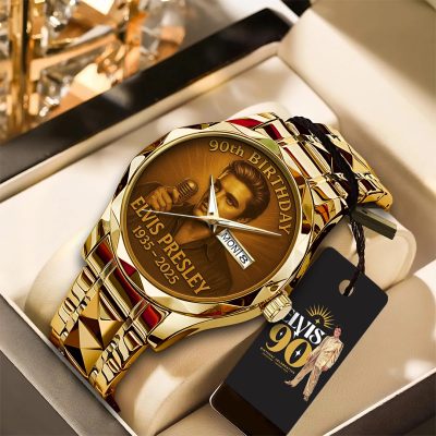 Elvis Presley Alloy Luxury Quartz Watch ALQ1021