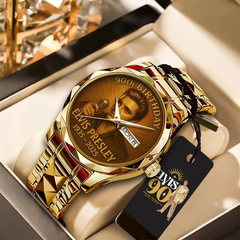 Elvis Presley Alloy Luxury Quartz Watch ALQ1021