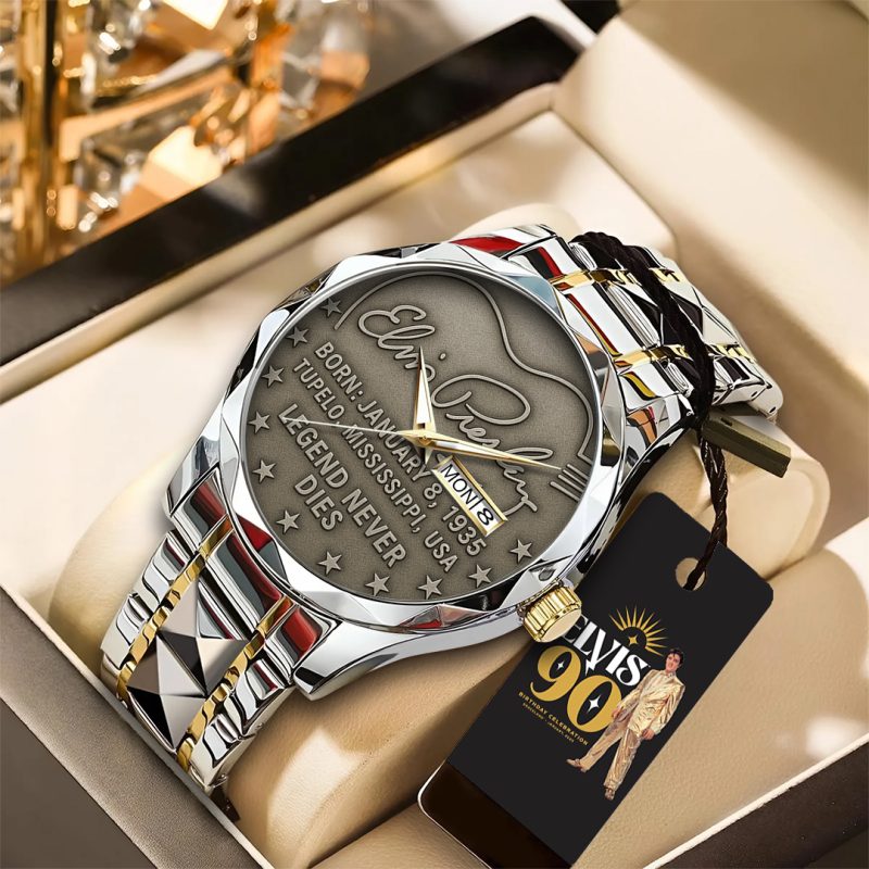 Elvis Presley Alloy Luxury Quartz Watch ALQ1022