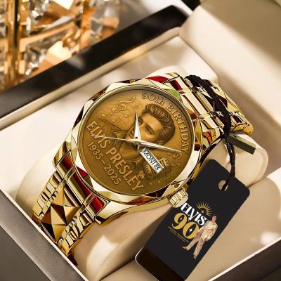 Elvis Presley Alloy Luxury Quartz Watch ALQ1023
