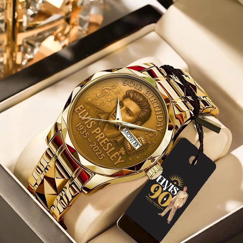 Elvis Presley Alloy Luxury Quartz Watch ALQ1023