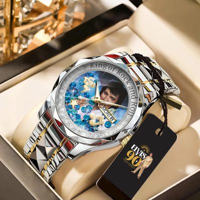 Elvis Presley Alloy Luxury Quartz Watch ALQ1028
