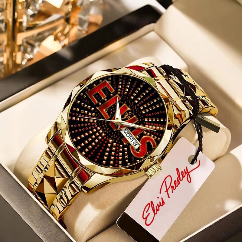 Elvis Presley Alloy Luxury Quartz Watch ALQ1030