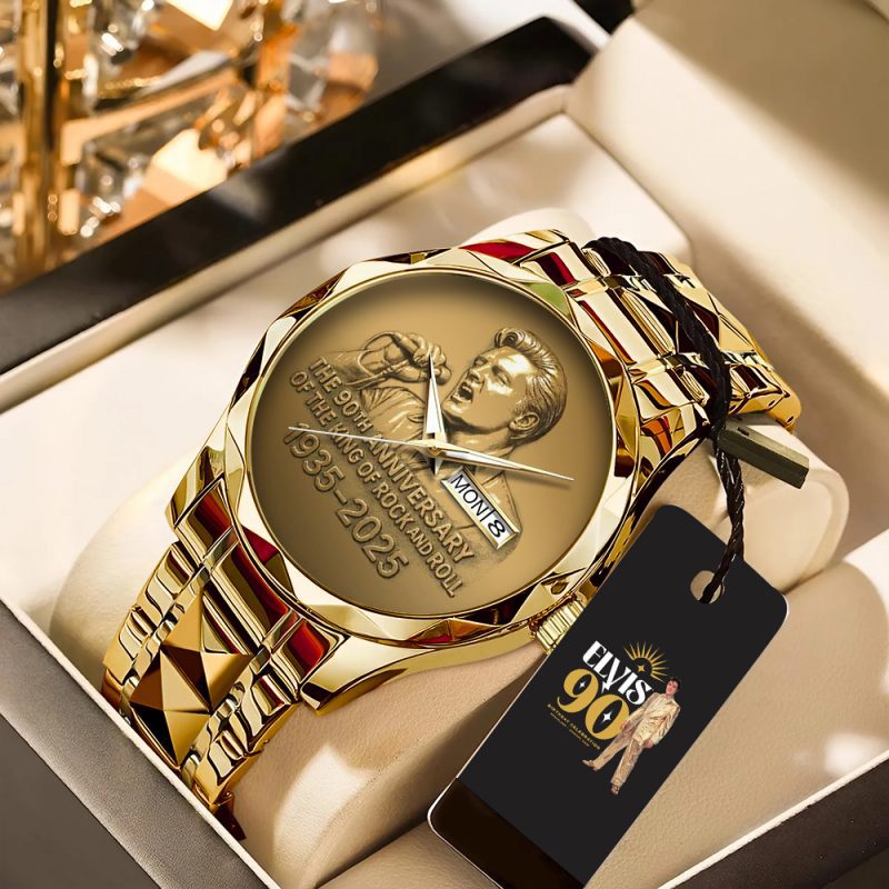 Elvis Presley Alloy Luxury Quartz Watch ALQ1045