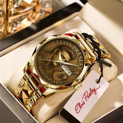 Elvis Presley Alloy Luxury Quartz Watch ALQ1063