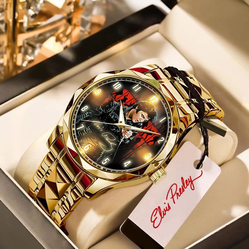 Elvis Presley Alloy Luxury Quartz Watch ALQ1065
