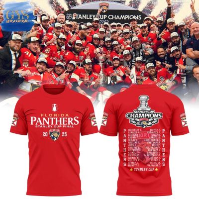 Florida Panthers 2025 Stanley Cup Champions Limited Edition Shirt