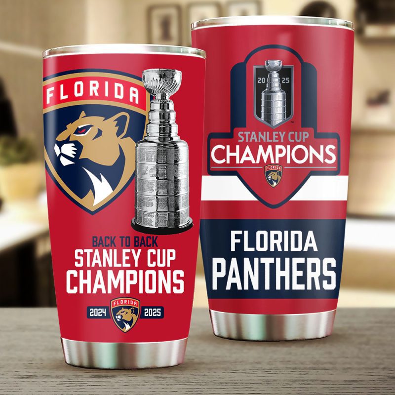 Florida Panthers Stainless Steel Tumblers 20oz/30oz TBC1021