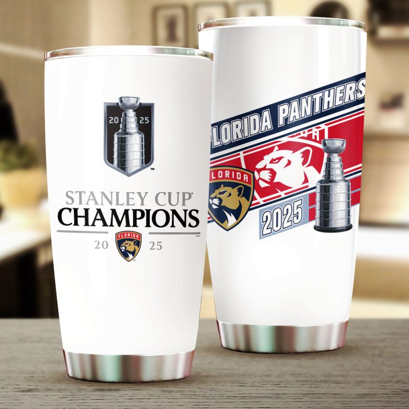 Florida Panthers Stainless Steel Tumblers 20oz/30oz TBC1025