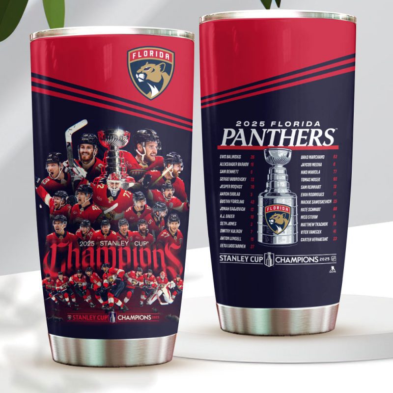 Florida Panthers Stainless Steel Tumblers 20oz/30oz TBC1026