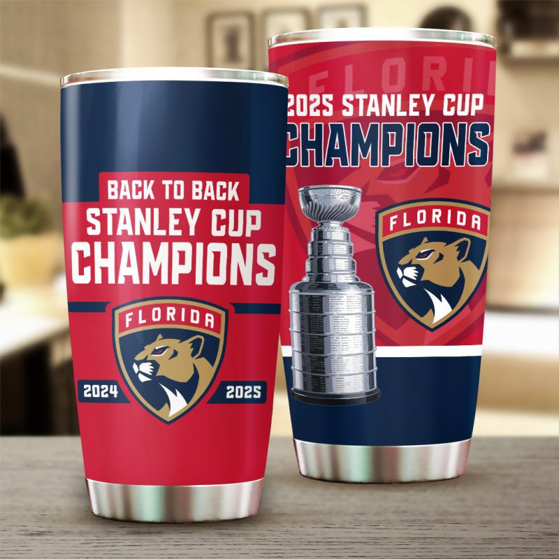 Florida Panthers Stainless Steel Tumblers 20oz/30oz TBC1033
