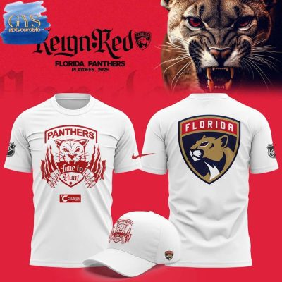 Florida Panthers Time to Hunt Limited Edition Unisex Performance T-Shirt