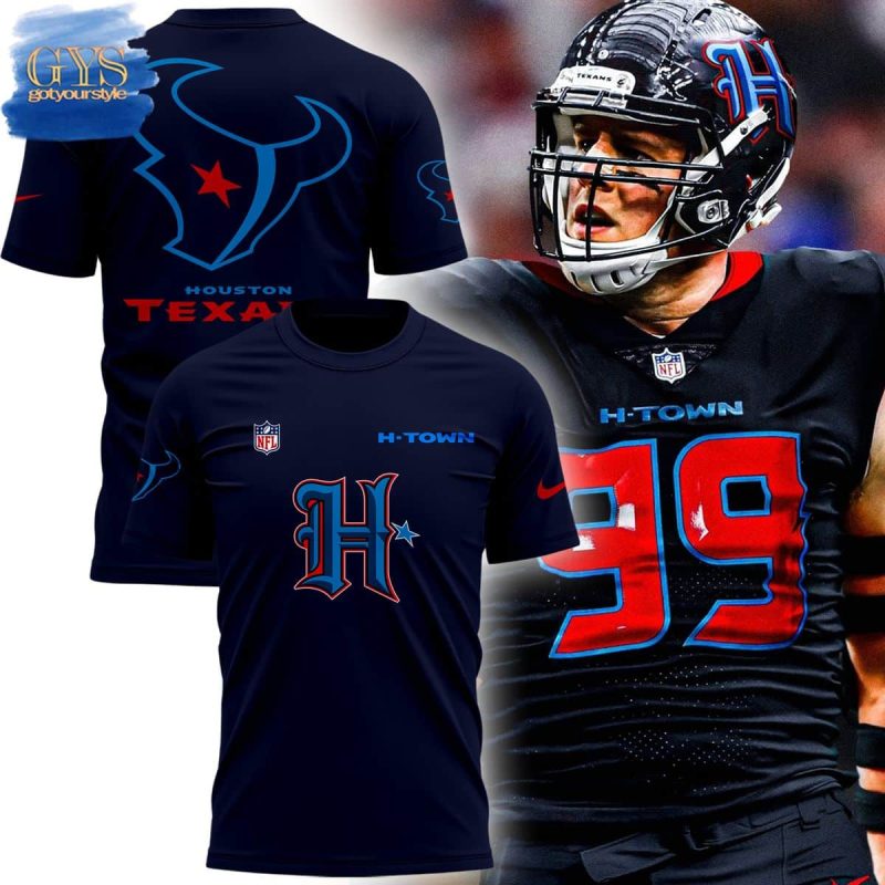 H-Town Blue Houston Texans Special Edition Unisex Performance T-Shirt