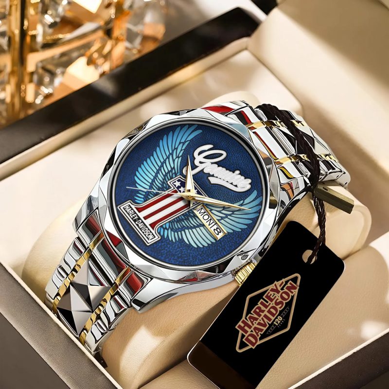 Harley Davidson Alloy Luxury Quartz Watch ALQ1035