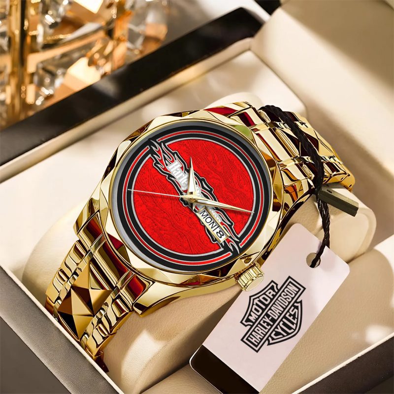 Harley Davidson Alloy Luxury Quartz Watch ALQ1039