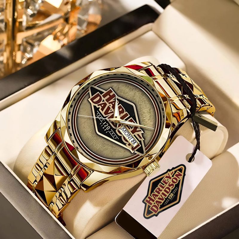 Harley Davidson Alloy Luxury Quartz Watch ALQ1040